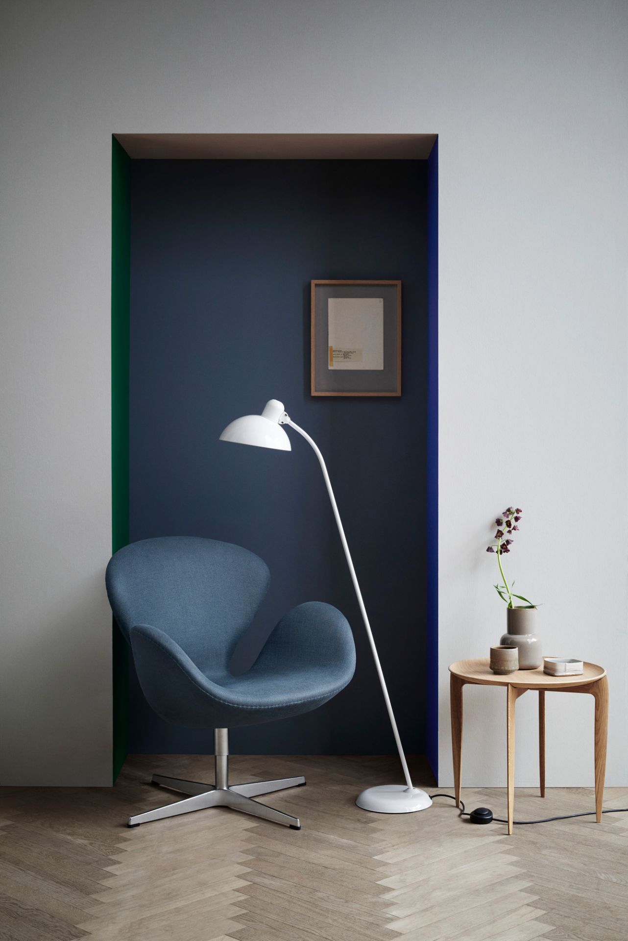 Fritz Hansen Kaiser Idell 6556-F ブラック正規品 カイザー イデル フロアランプ 6556-F / ブラックFRITZ HANSEN